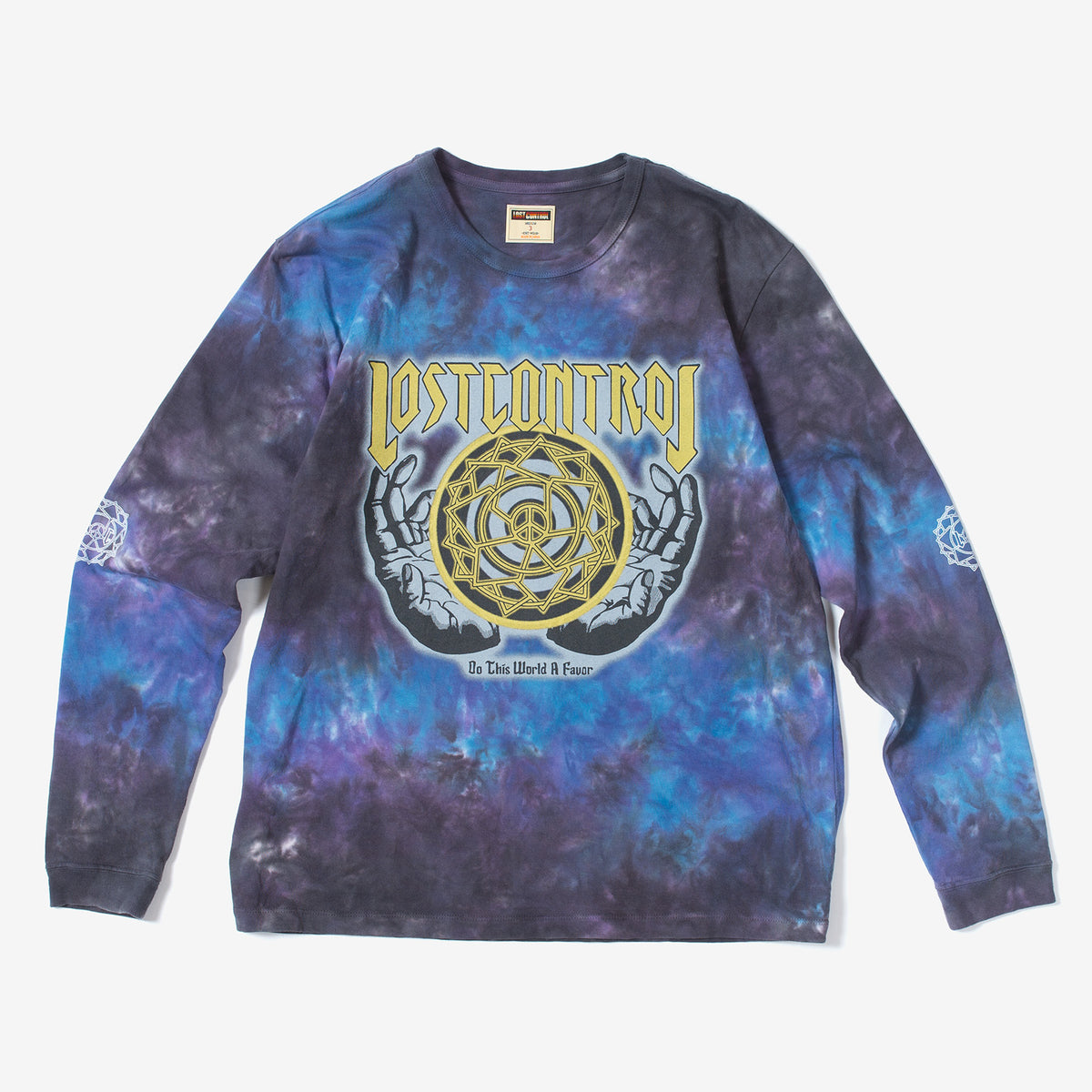 Uneven Dyeing LS TEE ~DO THIS WORLD A FAVOR~ – Lost Control