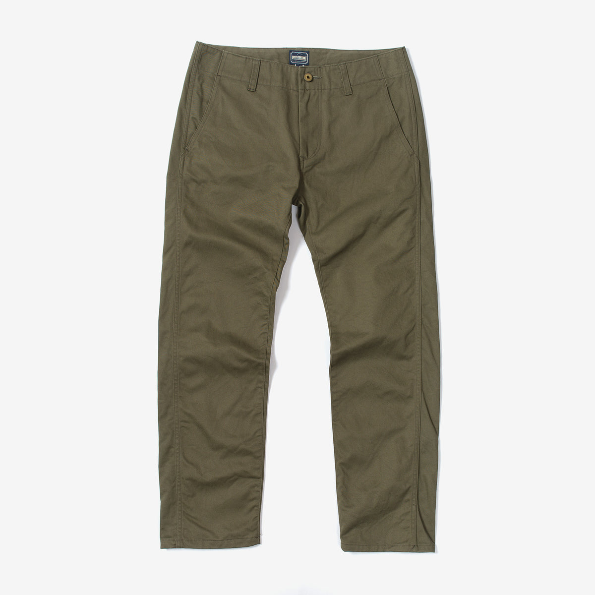 Natural Straight Trousers -Chino- – Lost Control Official
