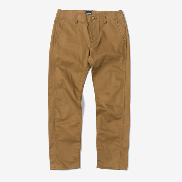 Natural Straight Trousers -Chino-