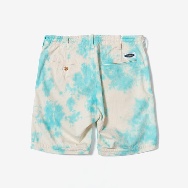 Loosely Easy Shorts -Uneven Dyeing-