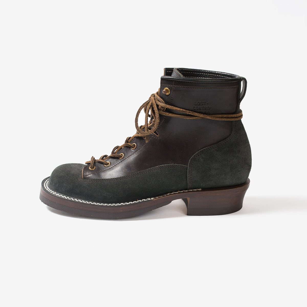 靴 DURABLE ZIP WORKERS BOOTS LOST CONTROL DURABLE ZIP WORKERS BOOTS (BLACK*BLACK) / LOST CONTROL