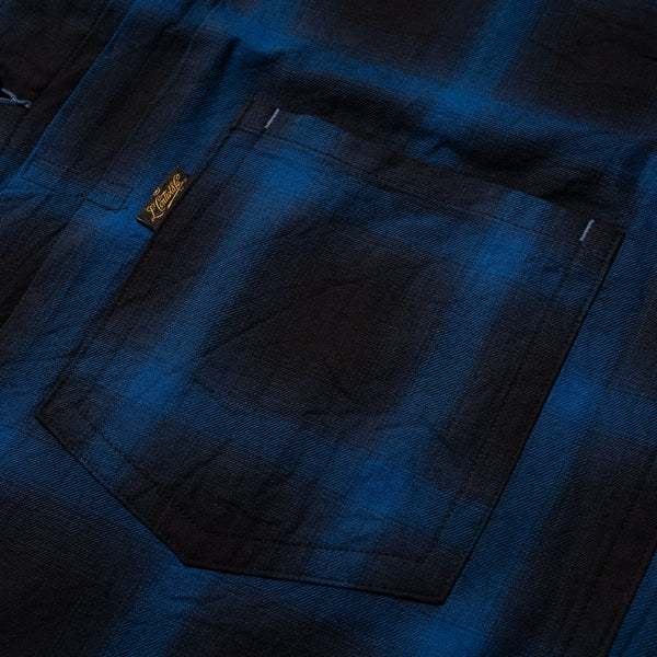 Ombre Plaid Tracker Jacket