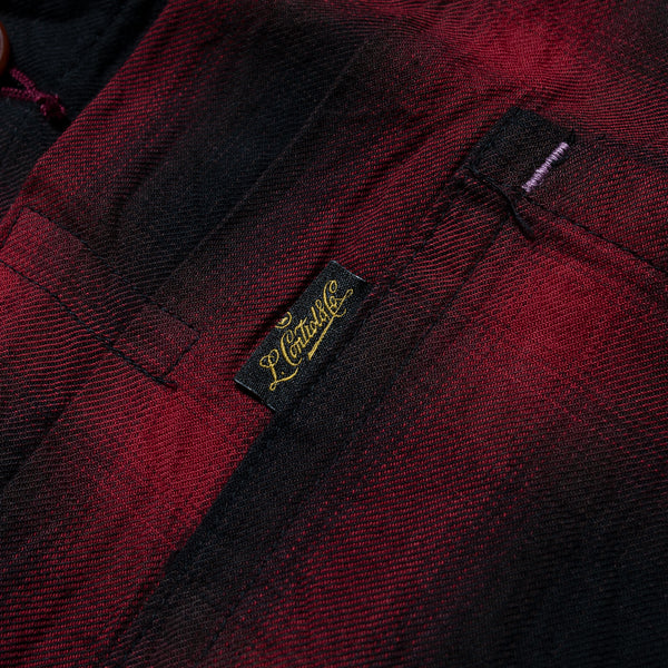 Ombre Plaid Tracker Jacket