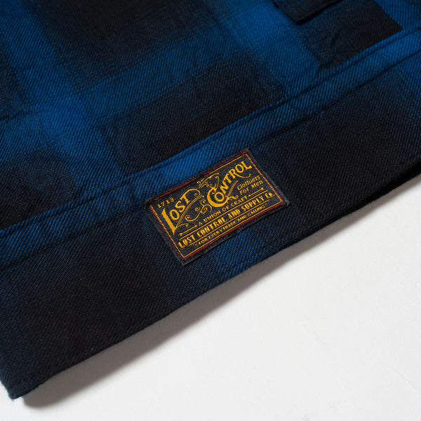 Ombre Plaid Tracker Jacket