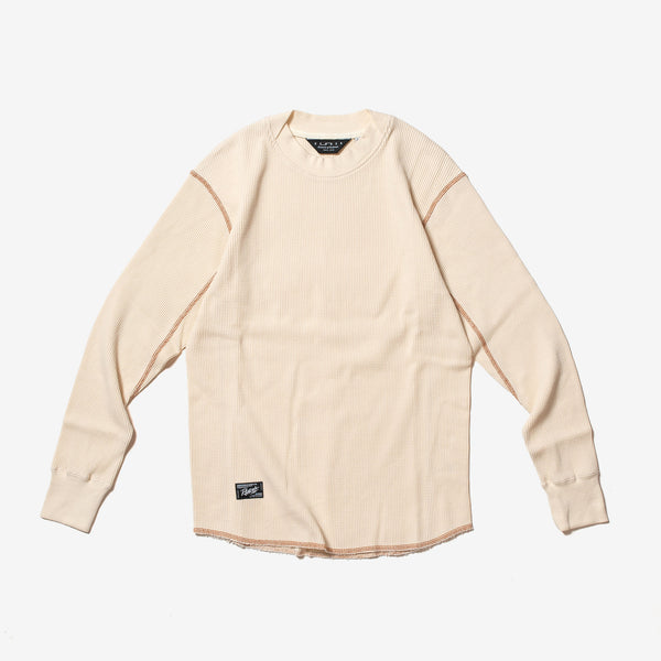 Organic Waffle LS Pullover 2