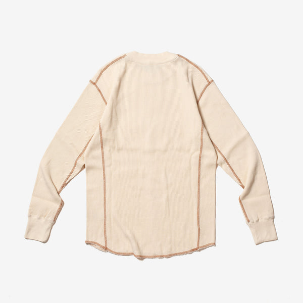 Organic Waffle LS Pullover 2