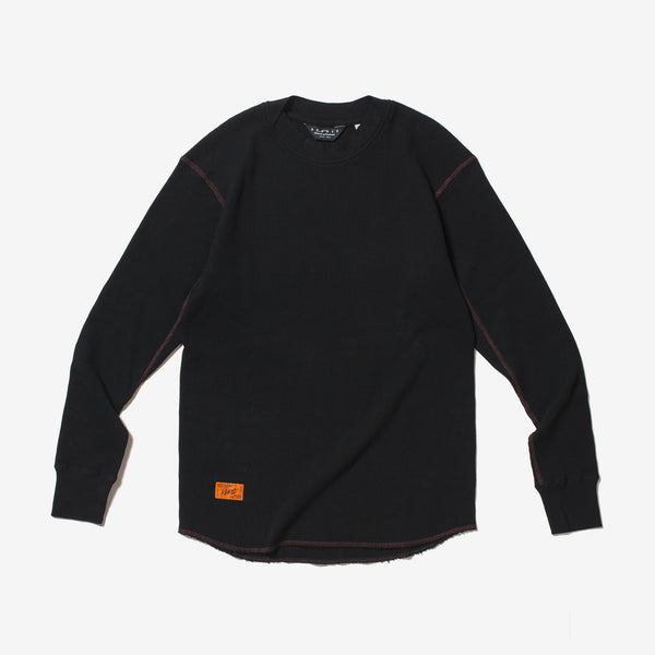 Organic Waffle LS Pullover 2