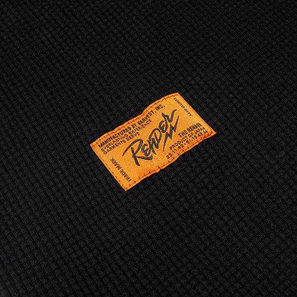 Organic Waffle LS Pullover 2