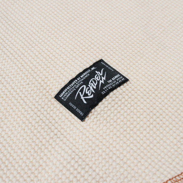 Organic Waffle LS Pullover 2
