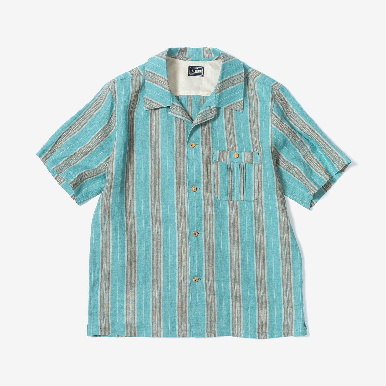 L'Appartement★STATESIDE STRIPEシャツ The Rockaway Overshirt in Striped Hemp – Tio Lee