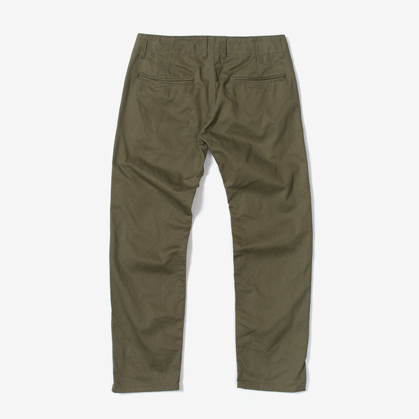 Natural Straight Trousers -Chino-