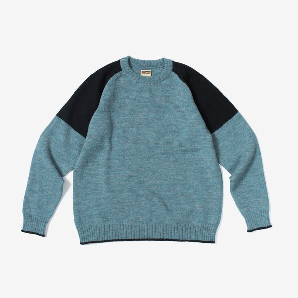 Raglan Crew Neck Knit